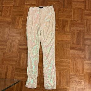 Sequin pants